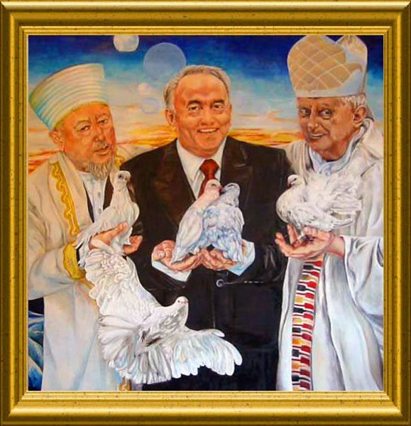 Единение (1,00х1,20м, холст, масло, 2009 г.)