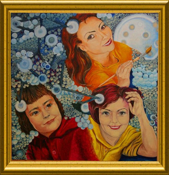 Я (0.65х0.65м, холст, масло, 2007 год)