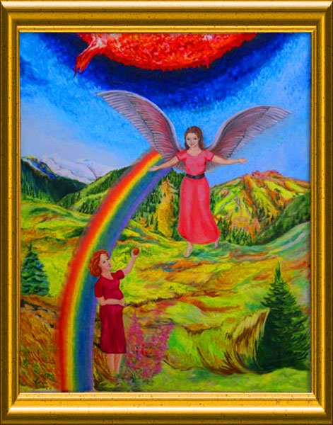 Мое рождение (0.45х0.55м, холст, масло, 2007 г.)