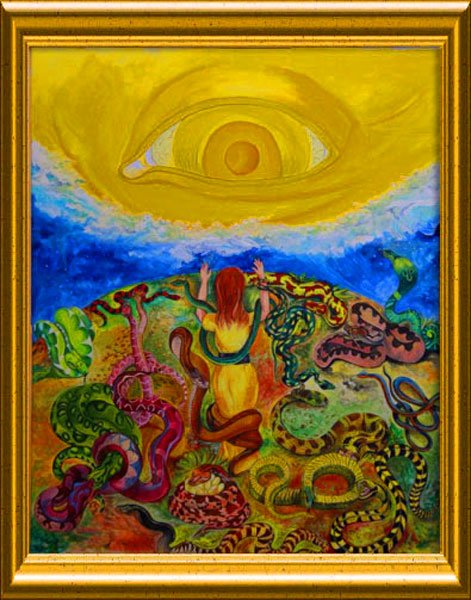 Людские мысли (0.45х0.55м, холст, масло, 2007 г.)
