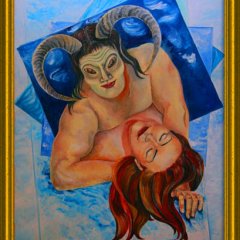 Осознание (0.70х1.00м, холст, масло, 2008 г.)