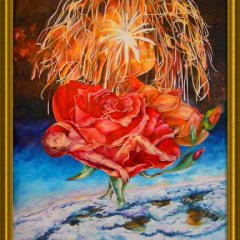 Триумф красок. Любовь. (0.70х1.00м, холст, масло, 2008 г.)