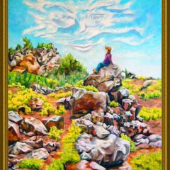 Улыбка Бога (0,55х0,45м, холст, масло, 2009 г.)