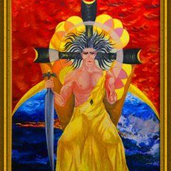 Люцифер (0.45х0.55м, холст, масло, 2007 г.)