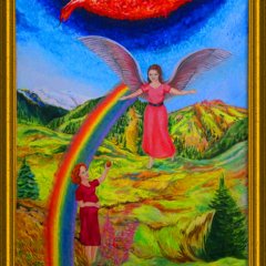 Мое рождение (0.45х0.55м, холст, масло, 2007 г.)